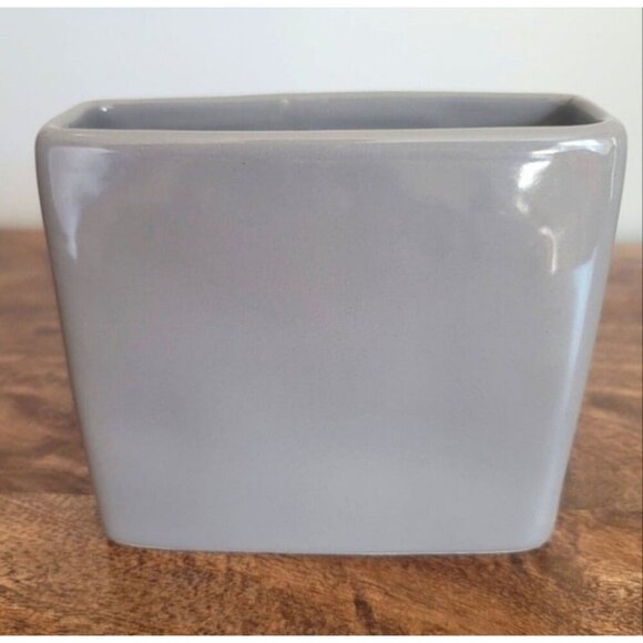 New Rae Dunn Dream Gray Cellphone Remote Control, Pencil, Toothbrush Holder - Picture 4 of 4